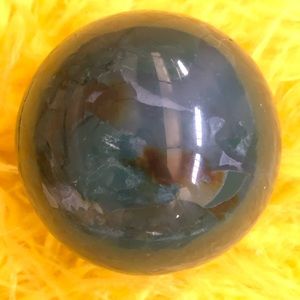 Ocean Jasper lg palm sphere